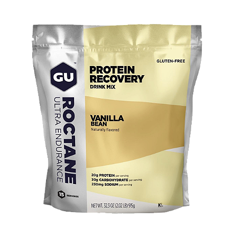 Roctane Protein Recovery Drink Mix Vanilla Bean (915g) GU Energy
