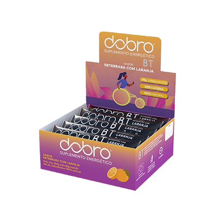 DOBRO BT Gel - Beterraba com Laranja (10un x 30g)