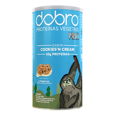 DOBRO Proteína Vegana Cookies 450g