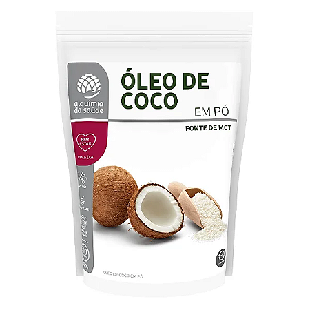 Óleo de Coco em Pó (300g) Alquimia da Saúde