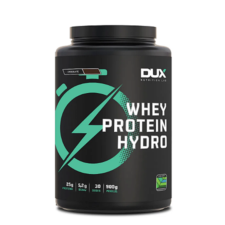 Whey Protein Hydro Sabor Chocolate 900g DUX Nutrition
