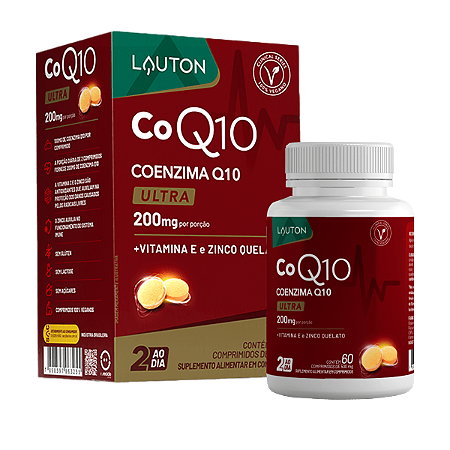 Coenzima Q10 60 Comprimidos Lauton Nutrition