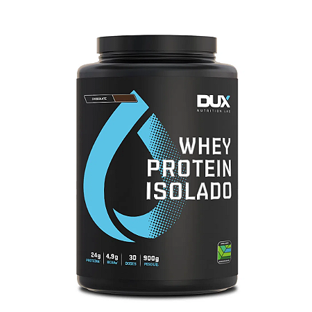 Whey Protein Isolado Sabor Chocolate 900g DUX Nutrition