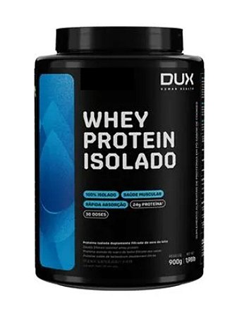 Whey Protein Isolado Sabor Neutro 900g DUX Nutrition