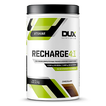 RECHARGE 4:1 SABOR CHOCOLATE 1KG DUX NUTRITION