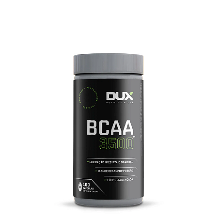 BCAA 3500 100 CÁPSULAS DUX NUTRITION