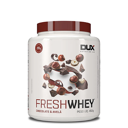 FRESHWHEY™ CHOCOLATE E AVELÃ 450G DUX NUTRITION