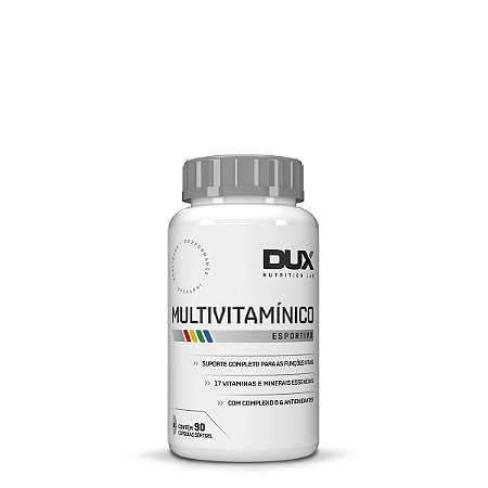 MULTIVITAMÍNICO ESPORTIVO 90 CÁPSULAS DUX NUTRITION