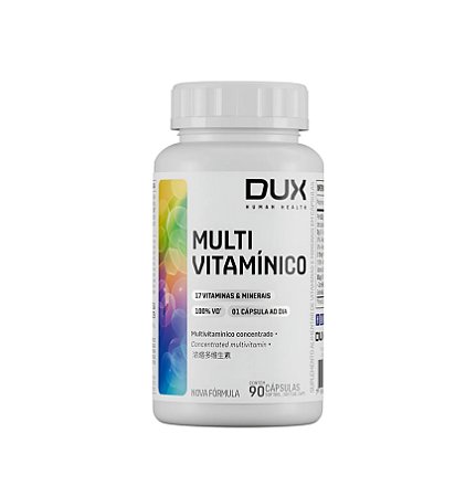 MULTIVITAMÍNICO ESPORTIVO 90 CÁPSULAS DUX NUTRITION