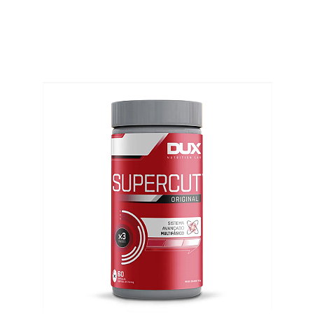 SUPERCUT TERMOGÊNICO 60 CÁPSULAS DUX NUTRITION