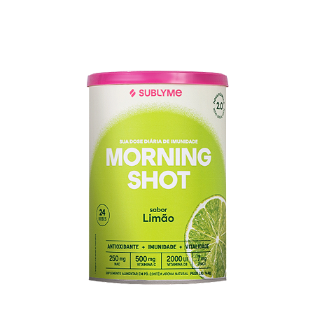 Morning Shot 2.0 Limão 144g Sublyme