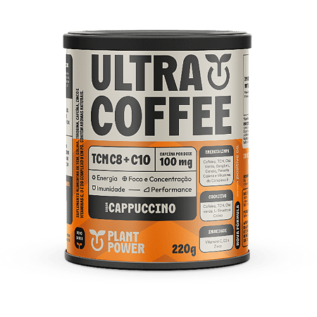 Ultracoffee Cappuccino 220g Plant Power