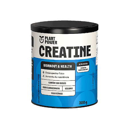 Creatina Monohidratada 300g Plant Power