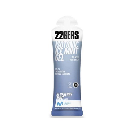 226ERS Isotonic Ice Gel Vegano Hortelã e Mirtilo 68g