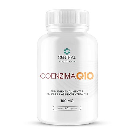 Coenzima Q10 100mg 60 Cápsulas Central Nutrition
