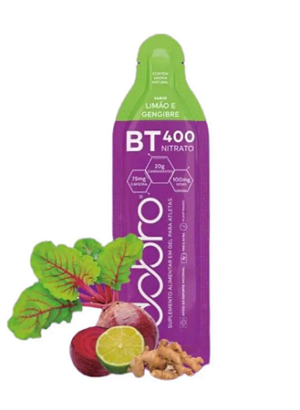 DOBRO BT Nitrato Gel com cafeína Limão e Gengibre 30g