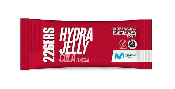 226ers Hydrajelly Gel de Carboidrato Vegano Sabor Cola 40g