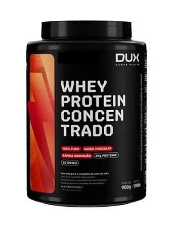WHEY PROTEIN CONCENTRADO SABOR COOKIES 900G DUX NUTRITION