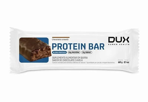 Protein Bar Sabor Chocolate com Avelã 60g DUX Nutrition