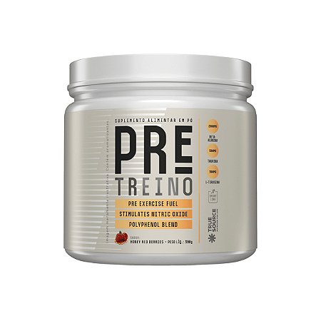 Pré-treino Honey Red Berries 390g True Source