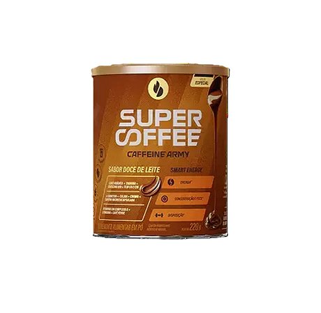 Supercoffee Doce de Leite 220g Caffeine Army