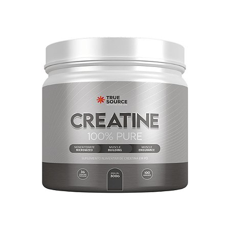 True Creatine Creatina Monohidratada 300g True Source