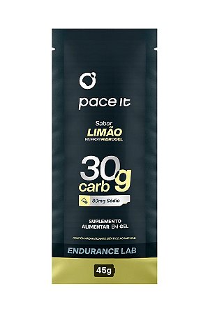 Hidrogel de Carboidrato Sabor Limão 45g Pace It