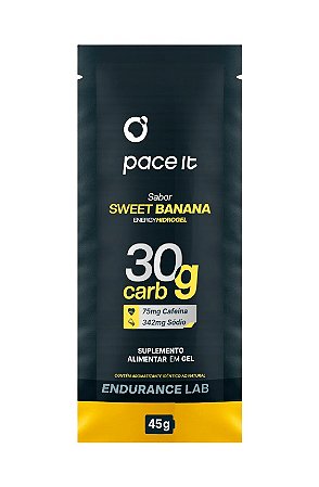 Hidrogel de Carboidrato Sabor Sweet Banana 45g Pace It