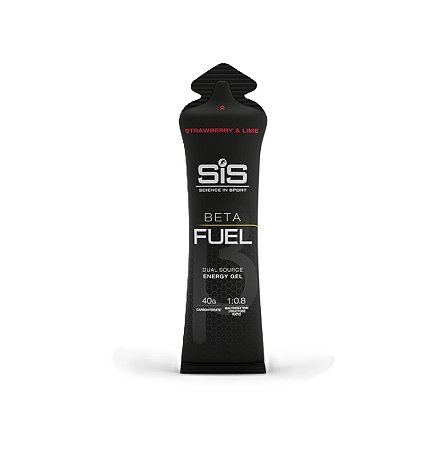 Beta Fuel Energy Gel 60ml Morango e Lima SIS