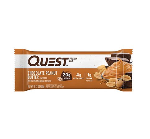 Barra de Proteína Chocolate Peanut Butter (01 un) 60g Quest Nutrition