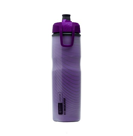 Garrafa de Hidratação Halex Insulated Roxa 710ml Blender Bottle