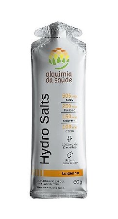 Hydro Salts Sachê Avulso 60g Sabor Tangerina Alquimia da Saúde