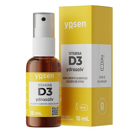 Vitamina D3 Ydrosolv® Spray 15 ml Yosen
