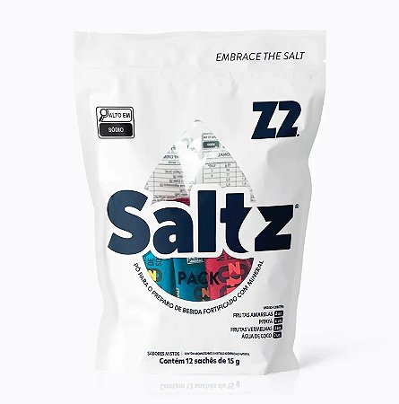 Z2 Saltz Pack 12u Sticks 15g Sabores Mistos