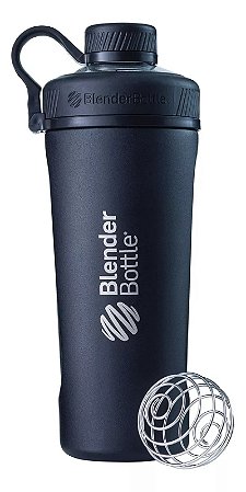 Coqueteleira Radian Insulated Térmica Preto Fosco 770ml Blender Bottle
