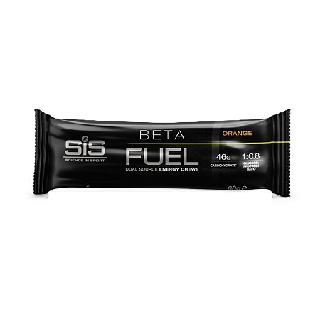 Beta Fuel Chews Barra Mastigável em Goma 46g Laranja SIS