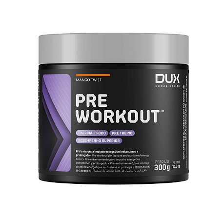 Pre Workout 300g Mango Twist Pré Treino DUX
