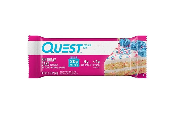 Barra de Proteína Birthday Cake (01 un) 60g Quest Nutrition