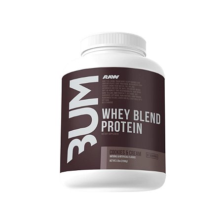 Whey Protein Blend Linha CBUM 2,2 kg Cookies Raw Nutrition