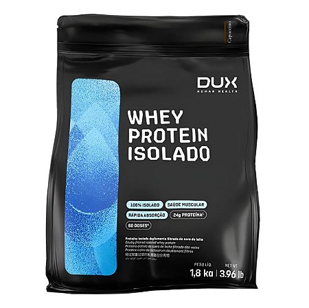 Whey Protein Isolado Sabor Chocolate 1800g DUX Nutrition