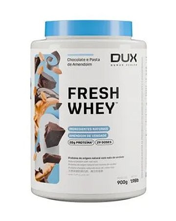 FRESHWHEY™ CHOCOLATE E PASTA DE AMENDOIM 900G DUX NUTRITION