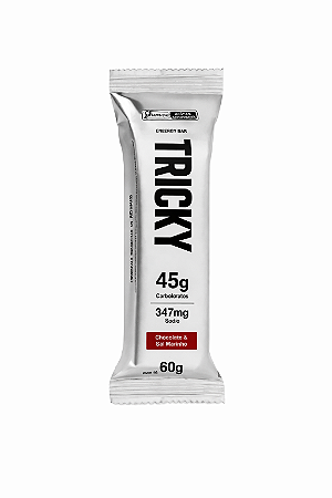 Energy Bar Sabor Chocolate com Sal Marinho 45g Tricky