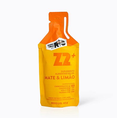Energy Gel Z2+ Sachê 40g Maratona do Rio Sabor Mate & Limão