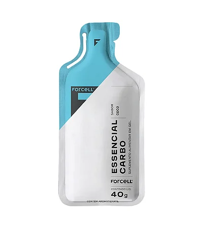 Gel Essencial Carbo Sabor Coco 40g Forcell