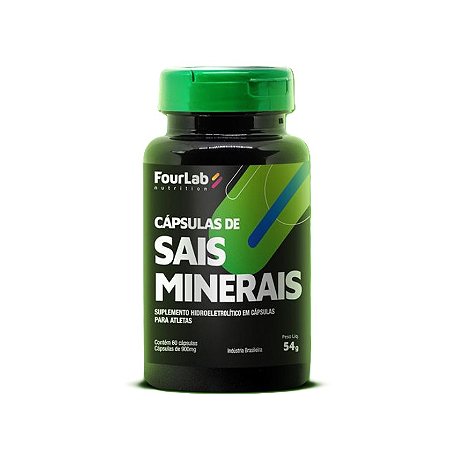 Cápsulas de Sais Minerais Fourlab 60 un