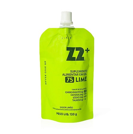 Energy Gel Z2+ Lime Flask 120g (75Carb)