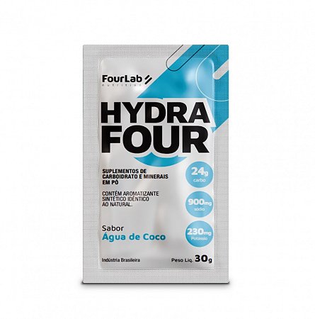 HydraFour Isotônico em Pó 30g Água de Coco FourLab