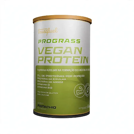 Prograss Vegan Protein 490g Pistache TrustFuel