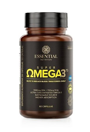Super Ômega-3 TG 60 cápsulas Essential Nutrition