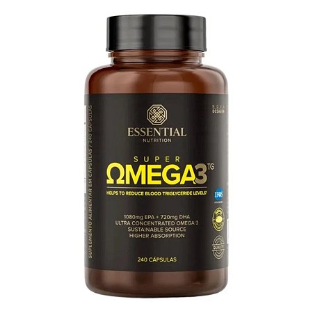 Super Ômega-3 TG 240 cápsulas Essential Nutrition